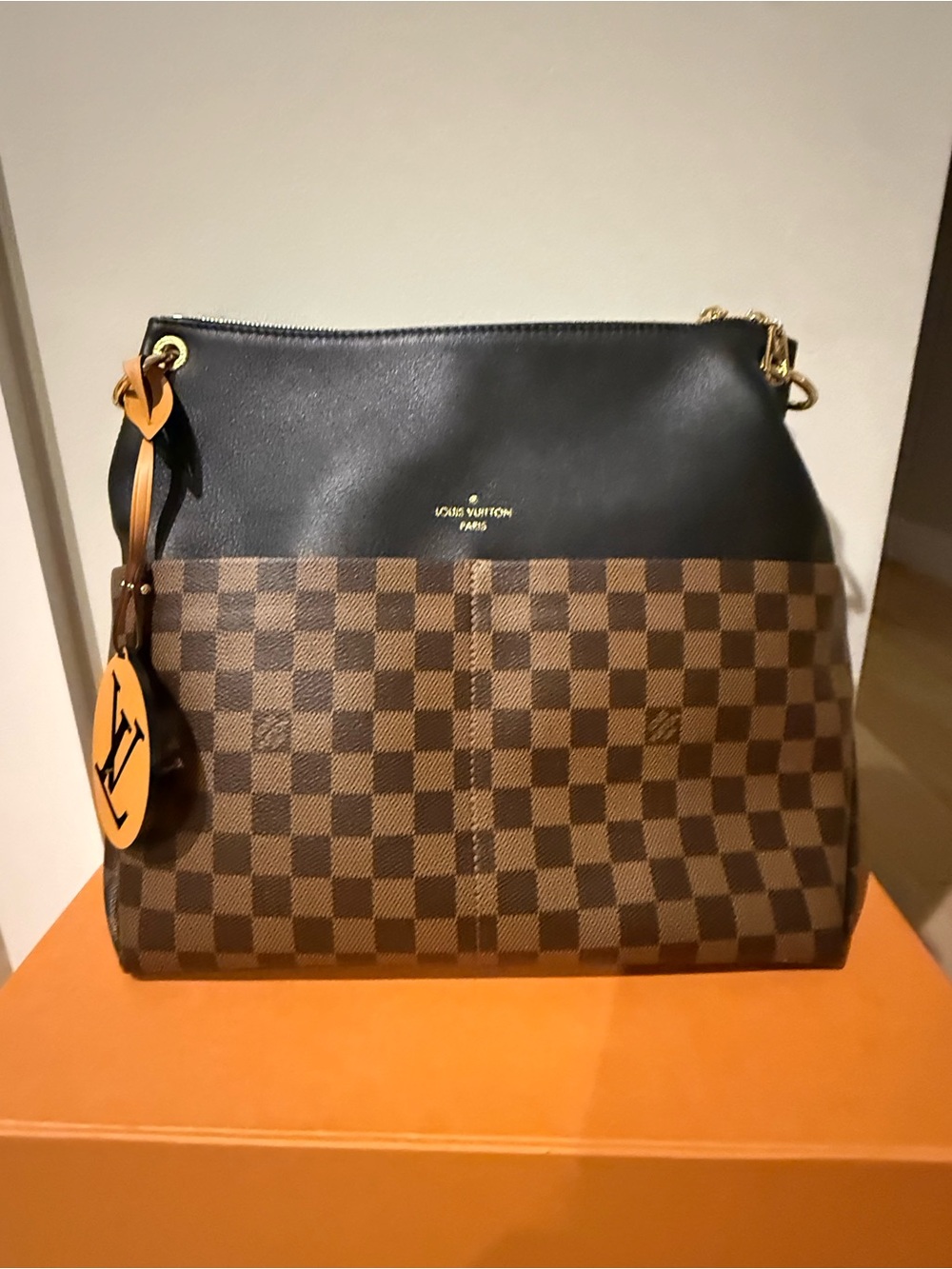 Louis Vuitton Maida Hobo Damier Ebne/ Noir Bag